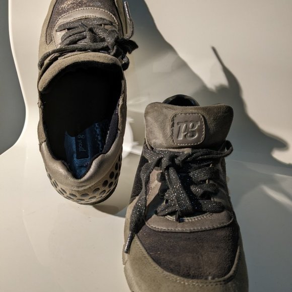 Paul Green 7.5 Women Leather Sneaker - Picture 1 of 3